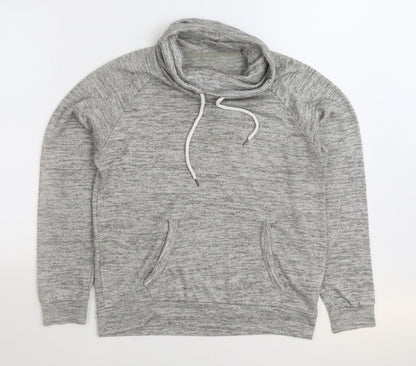 Primark Womens Grey Polyester Pullover Sweatshirt Size L Pullover