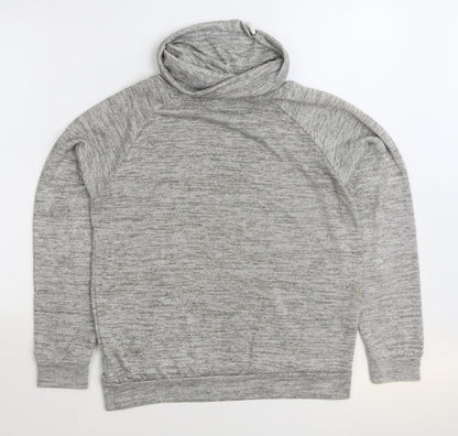 Primark Womens Grey Polyester Pullover Sweatshirt Size L Pullover