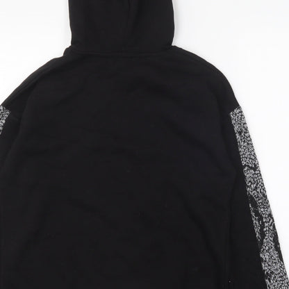 Papaya Womens Black Polyester Pullover Hoodie Size M Pullover