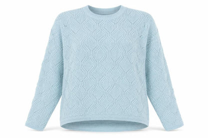 Womens UK Size 16 Marks and Spencer Blue Pullover Jumper