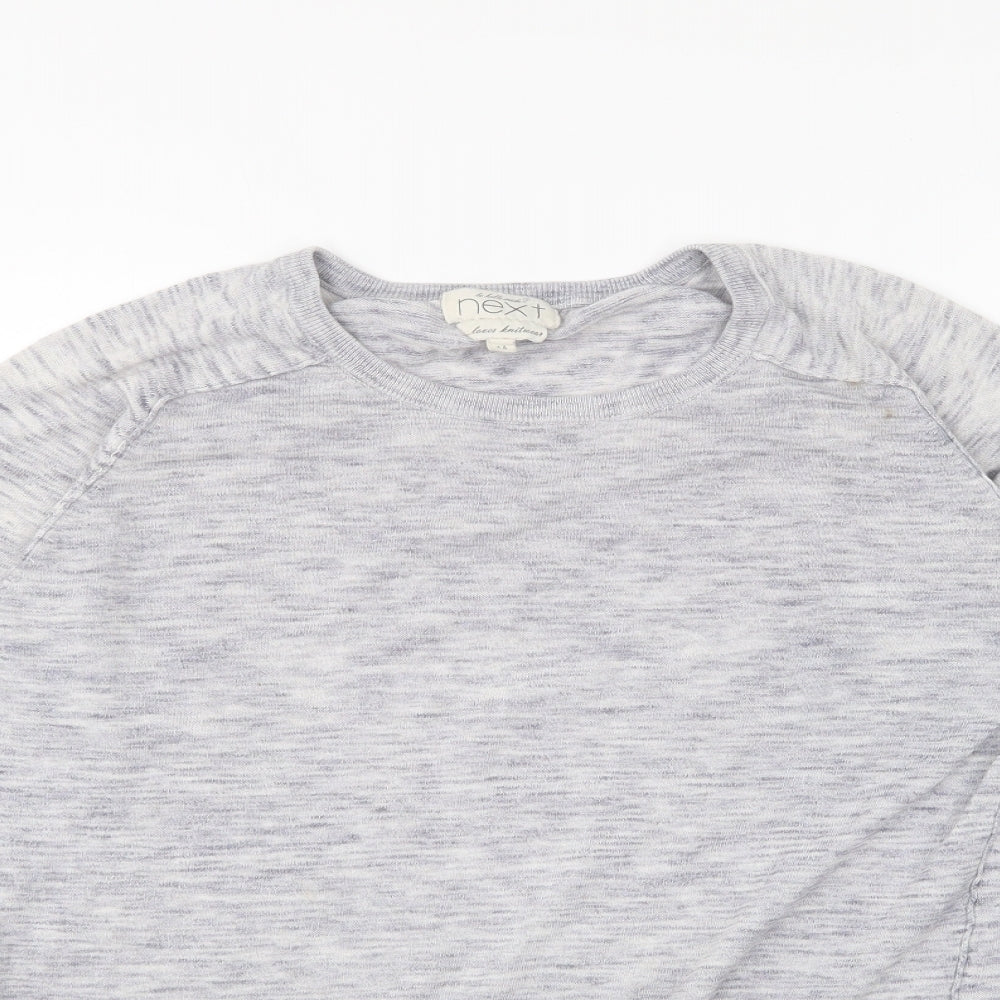 Womens UK Size 14 NEXT Grey Pullover Jumper