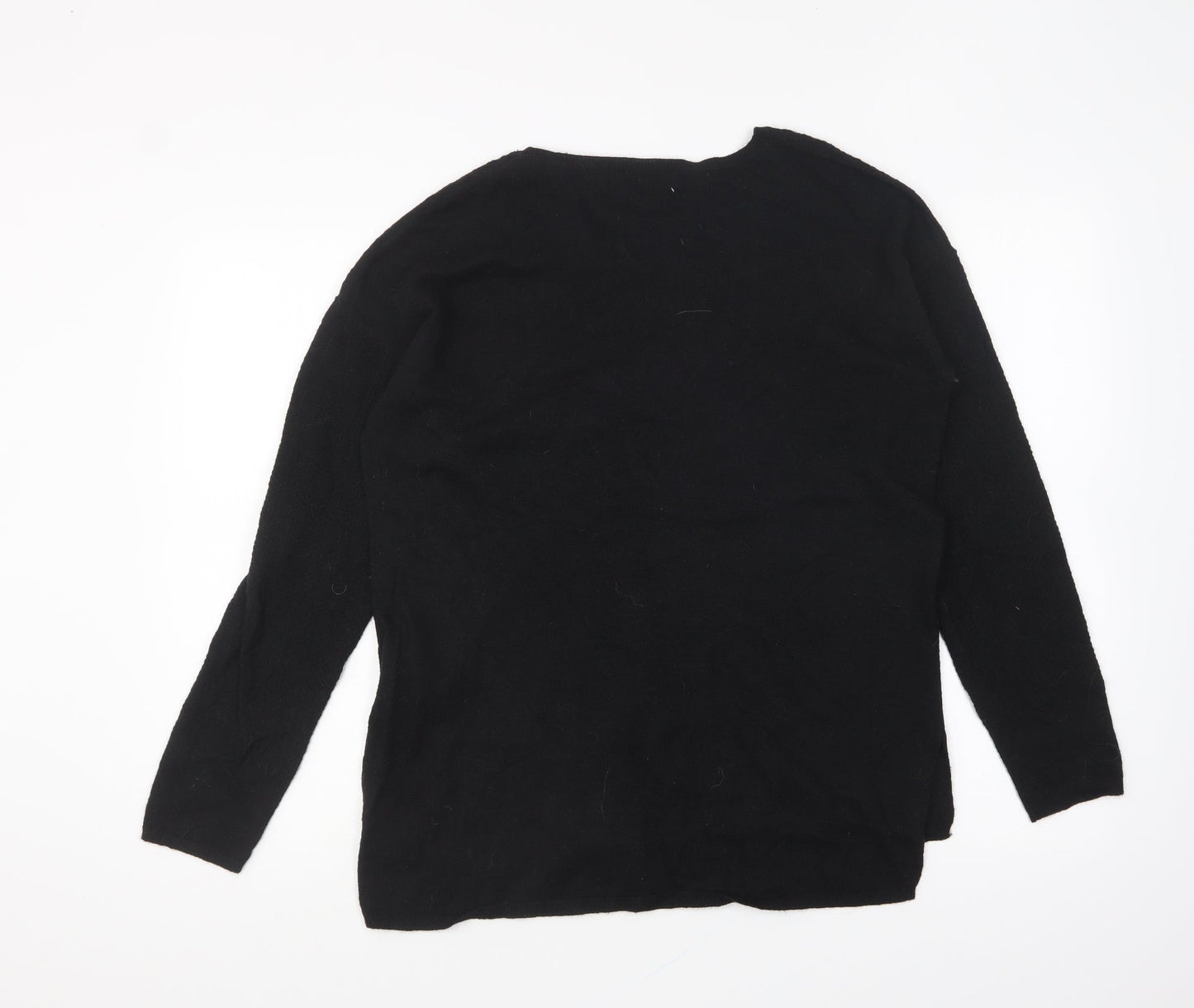 Womens UK Size 12 NEXT Black Pullover Jumper