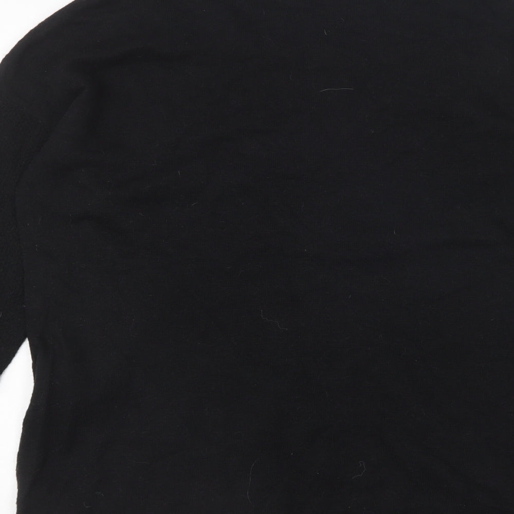 Womens UK Size 12 NEXT Black Pullover Jumper