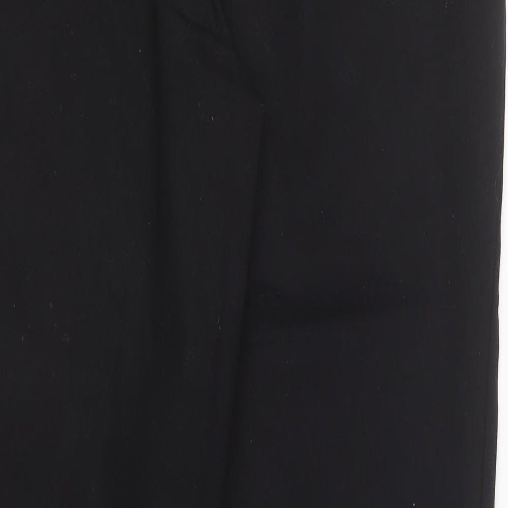 Womens UK Size 12 Savida Regular Fit Capri Black Trousers