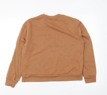 Primark Womens Brown Cotton Pullover Sweatshirt Size XS Pullover