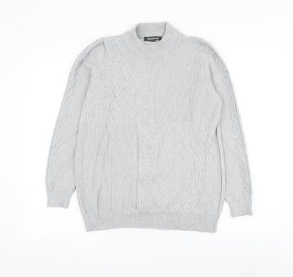Womens UK Size 14 Bonmarché Grey Pullover Jumper