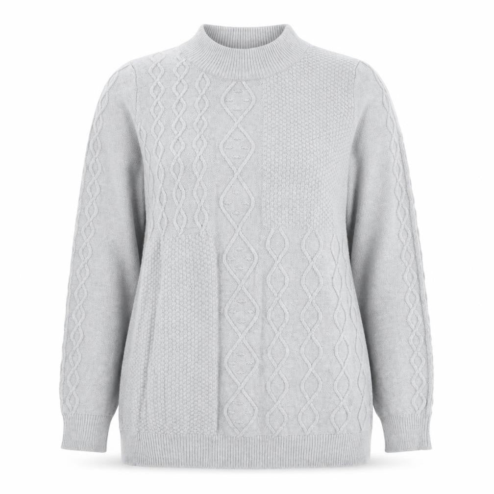 Womens UK Size 14 Bonmarché Grey Pullover Jumper