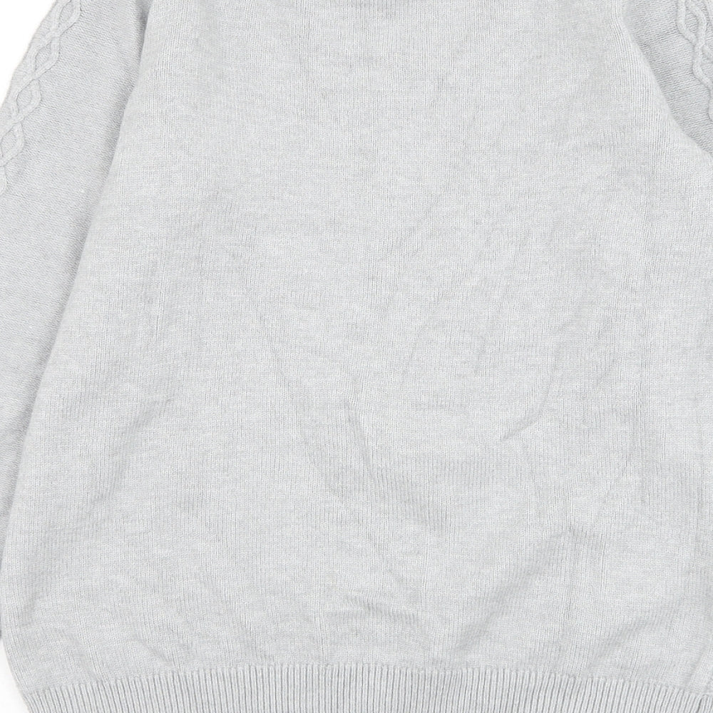 Womens UK Size 14 Bonmarché Grey Pullover Jumper