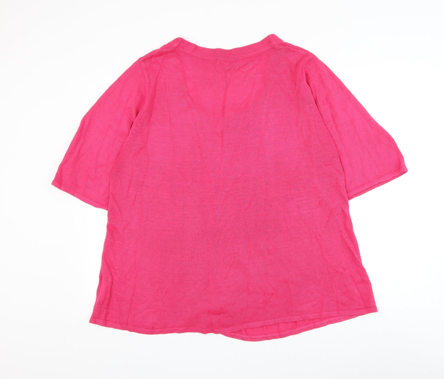Womens UK Size 16 Tommy & Kate Pink Pullover Jumper
