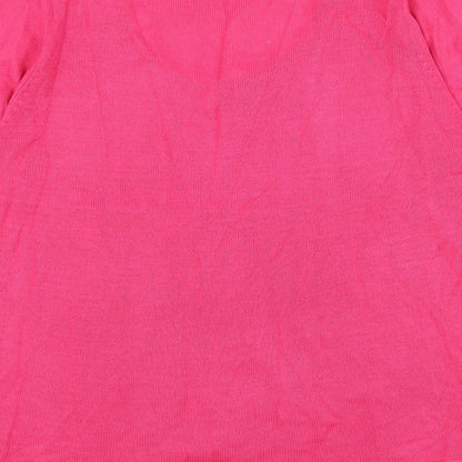 Womens UK Size 16 Tommy & Kate Pink Pullover Jumper