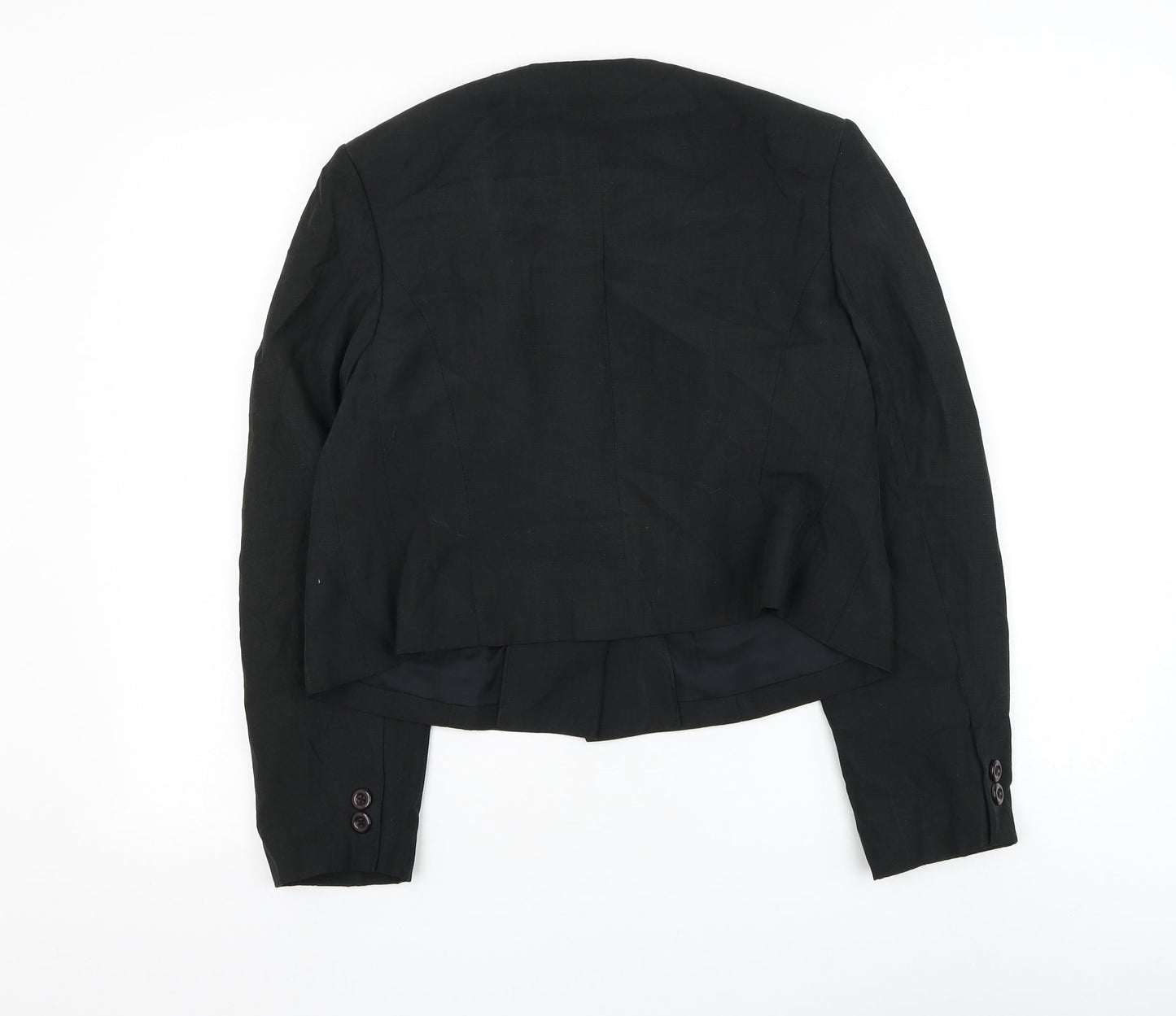Womens UK Size M Preworn Black Jacket