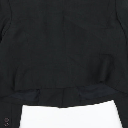 Womens UK Size M Preworn Black Jacket