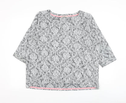 Womens UK Size 18 Marks and Spencer Grey Pullover Jumper