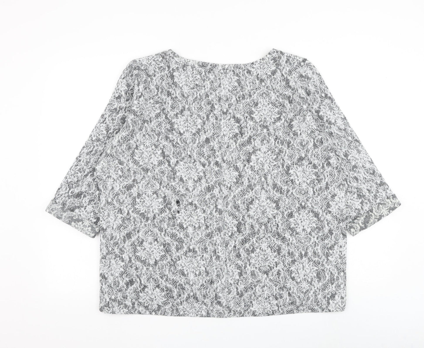 Womens UK Size 18 Marks and Spencer Grey Pullover Jumper