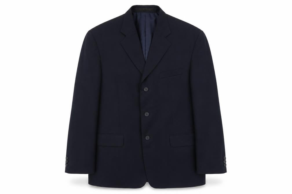 Mens UK Size L Savatini Regular Blue Suit Jacket