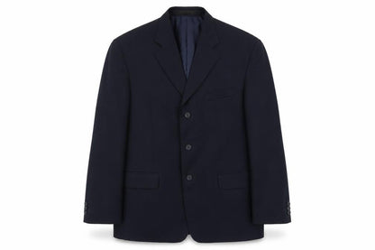 Mens UK Size L Savatini Regular Blue Suit Jacket