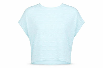 Womens UK Size 12 New Look Blue Basic Blouse