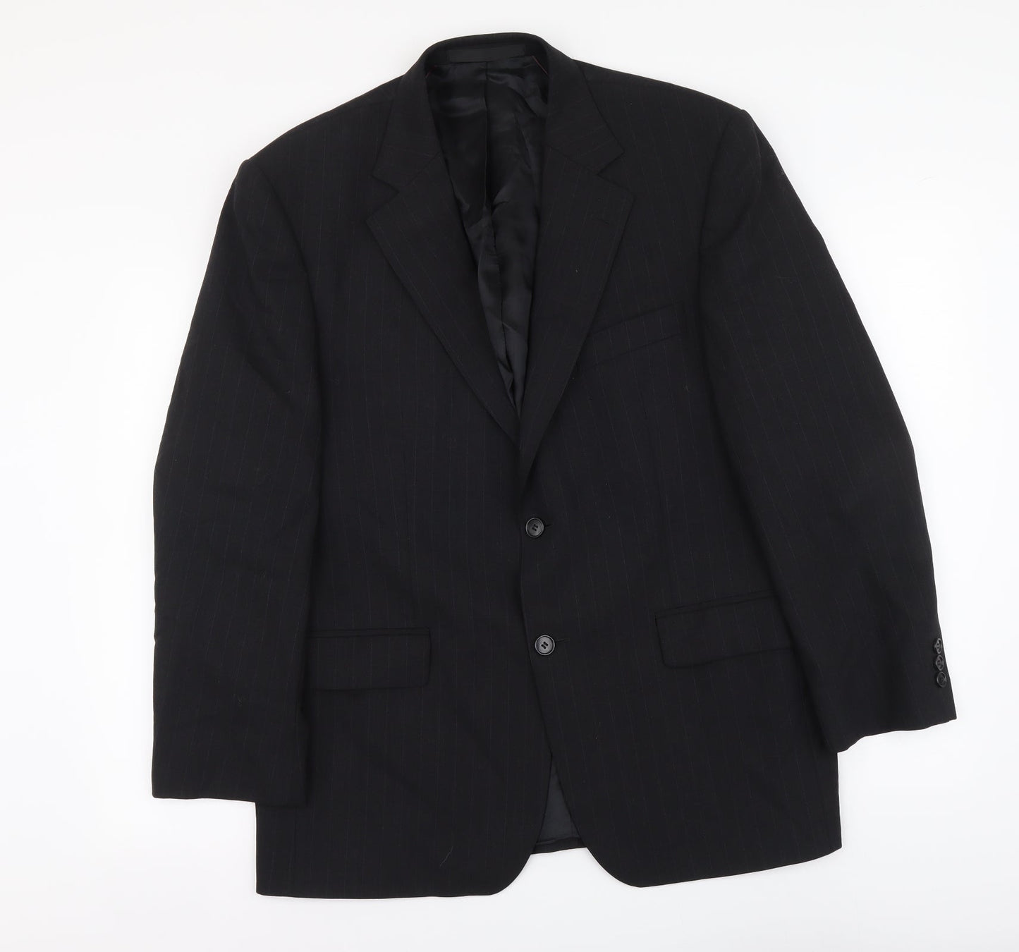 Mens UK Size L Marks and Spencer Regular Black Suit Jacket