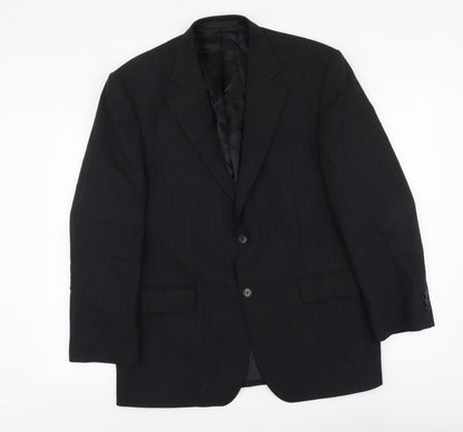 Mens UK Size L Marks and Spencer Regular Black Suit Jacket