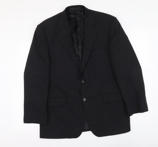 Mens UK Size L Marks and Spencer Regular Black Suit Jacket