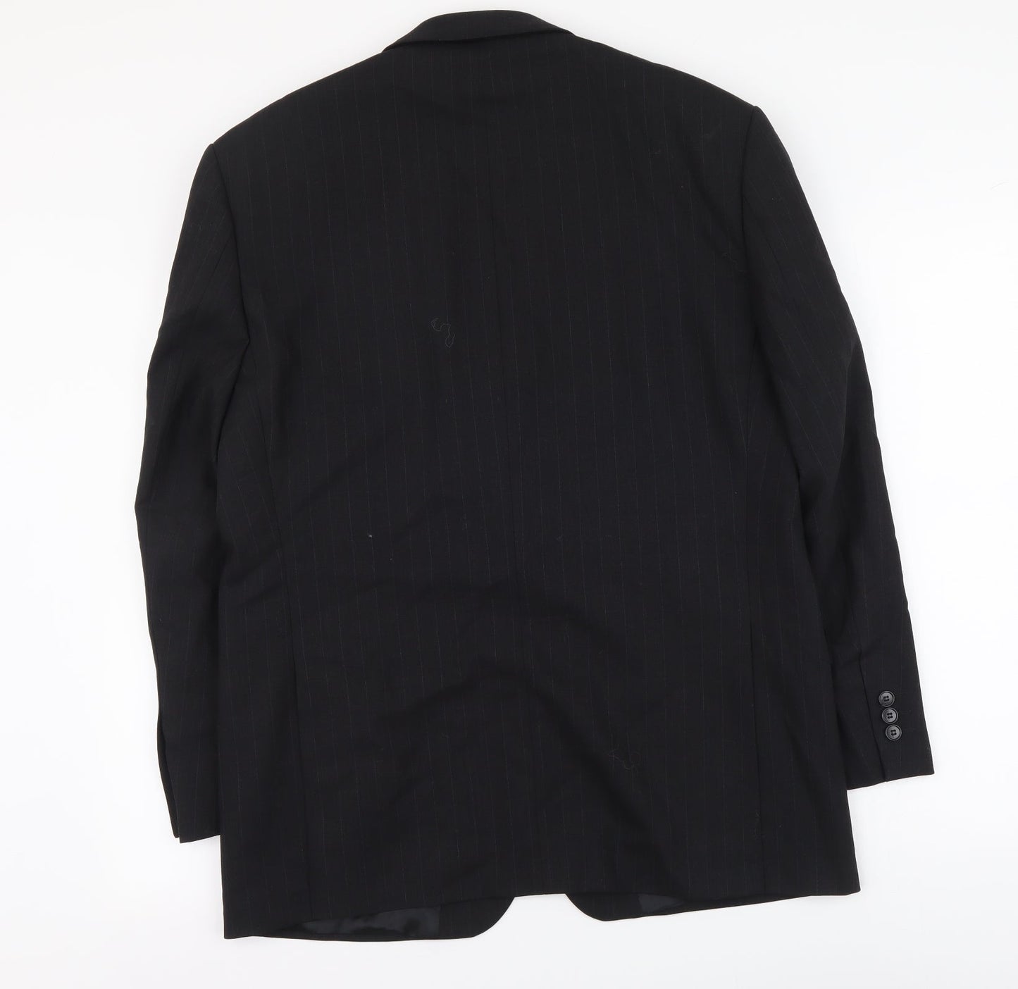 Mens UK Size L Marks and Spencer Regular Black Suit Jacket