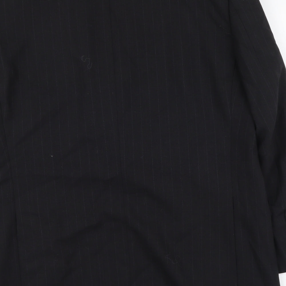 Mens UK Size L Marks and Spencer Regular Black Suit Jacket