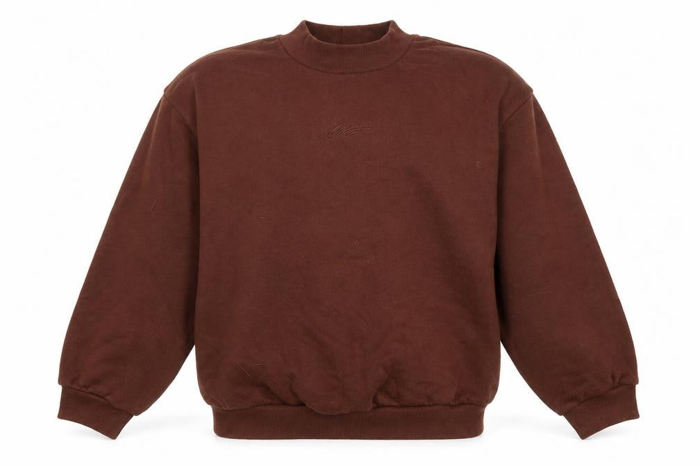 NEXT Girls Brown Cotton Pullover Sweatshirt Size 11 Years Pullover