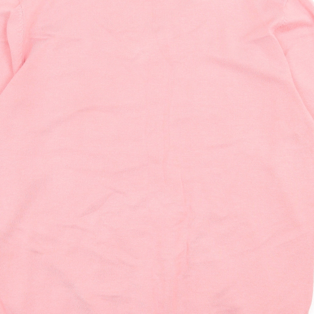 Womens UK Size M Annabelle Pink Pullover Jumper