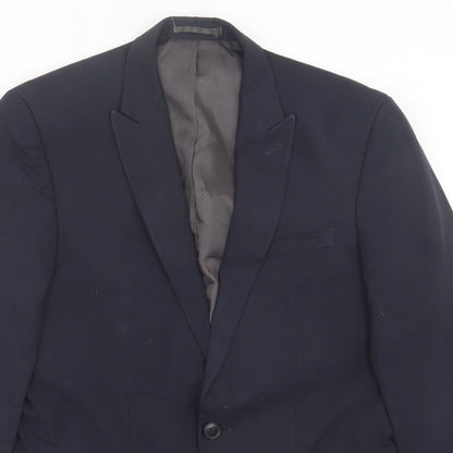 Mens UK Size 36 NEXT Regular Blue Suit Jacket