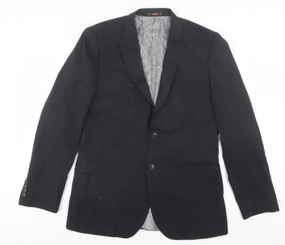 Raymond Mens Grey Wool Jacket Suit Jacket Size 40