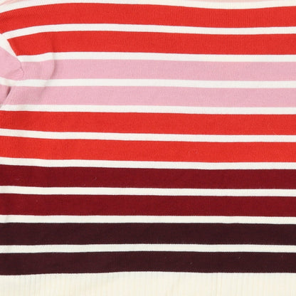 Womens UK Size 14 Marks and Spencer Red Pullover Jumper