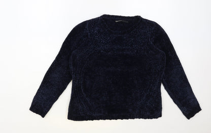 Womens UK Size S Only Blue Pullover Jumper