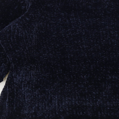 Womens UK Size S Only Blue Pullover Jumper