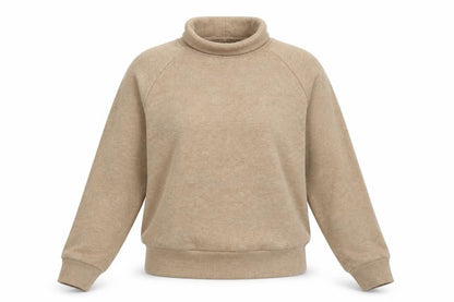 Primark Womens Beige Cotton Pullover Sweatshirt Size 14 Pullover