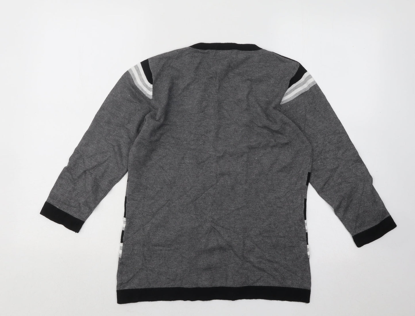Womens UK Size S Dixie Grey Pullover Jumper