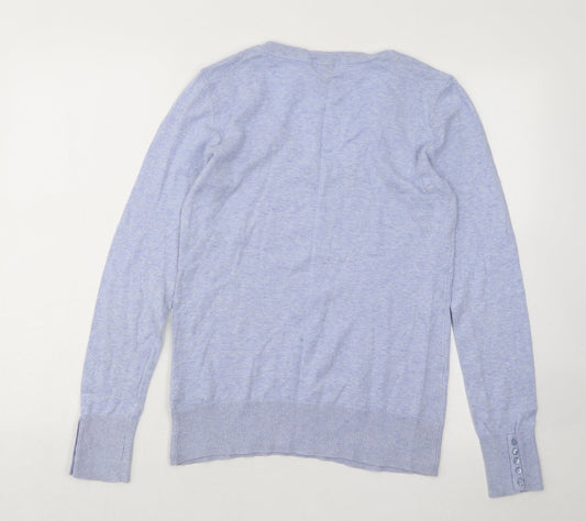 Womens UK Size M H&M Blue Pullover Jumper