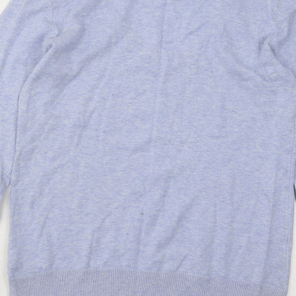 Womens UK Size M H&M Blue Pullover Jumper