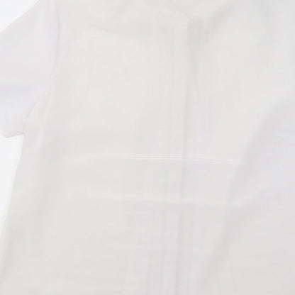 Womens UK Size 18 Bonmarché White Basic Polo