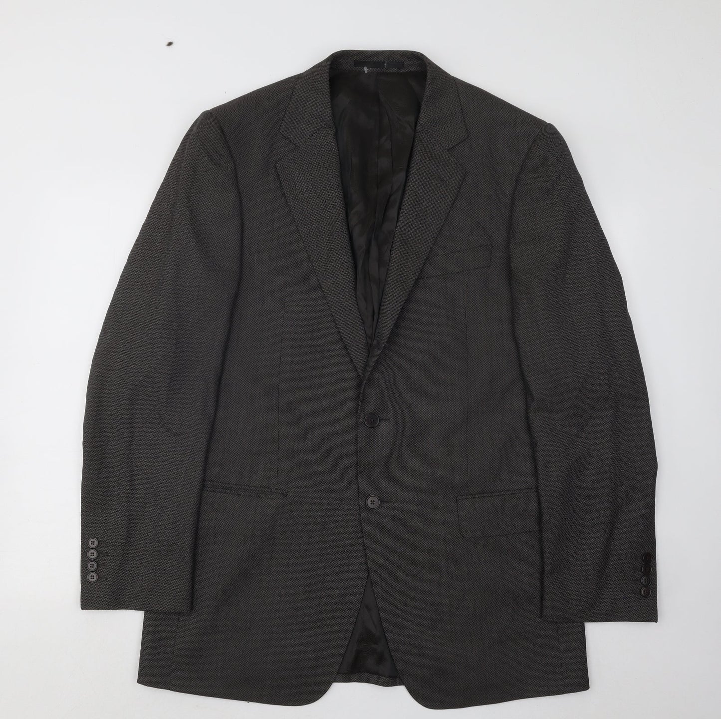 Mens UK Size 40 Marks and Spencer Regular Brown Suit Jacket