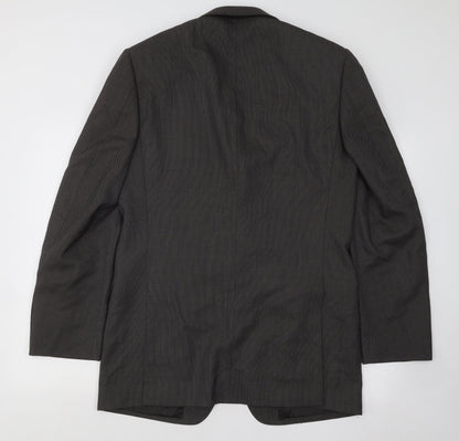 Mens UK Size 40 Marks and Spencer Regular Brown Suit Jacket