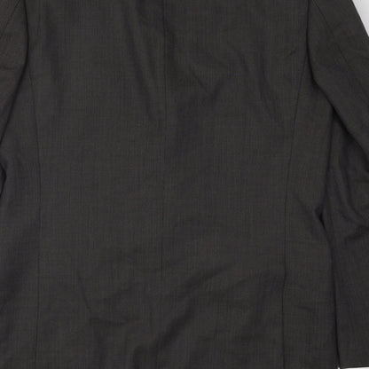 Mens UK Size 40 Marks and Spencer Regular Brown Suit Jacket