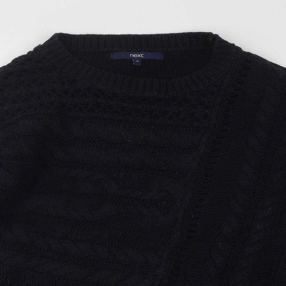 Womens UK Size M NEXT Blue Pullover Jumper
