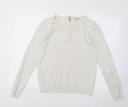 Womens UK Size 14 Papaya Grey Pullover Jumper