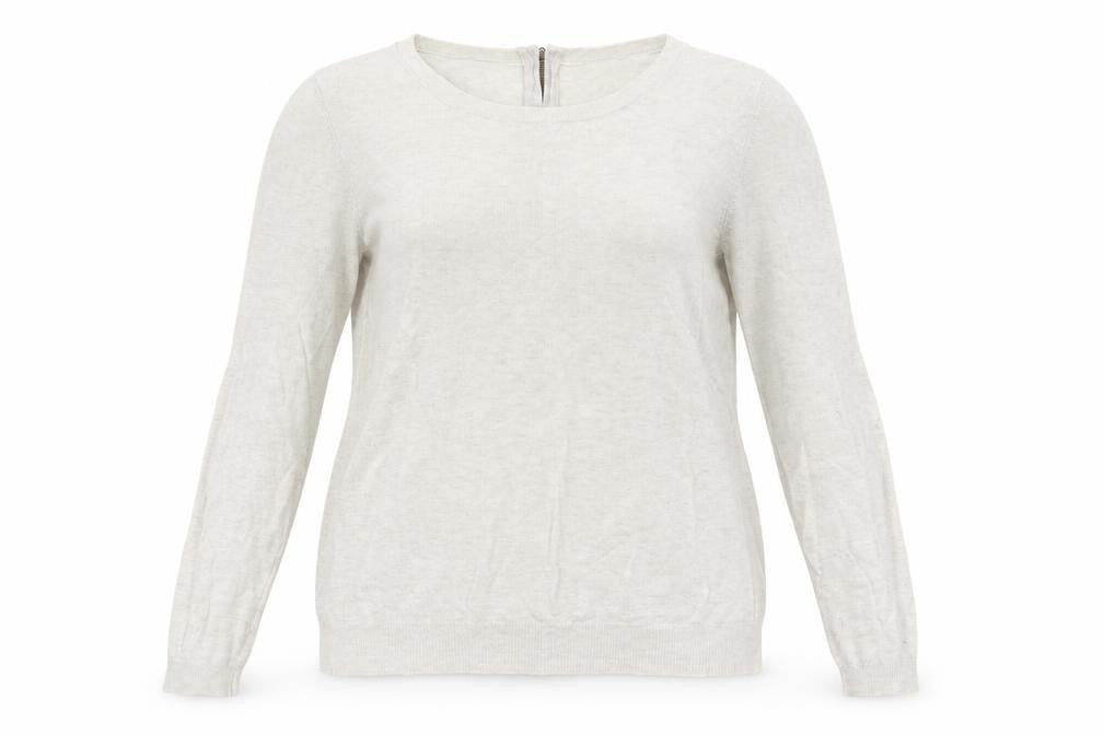 Womens UK Size 14 Papaya Grey Pullover Jumper