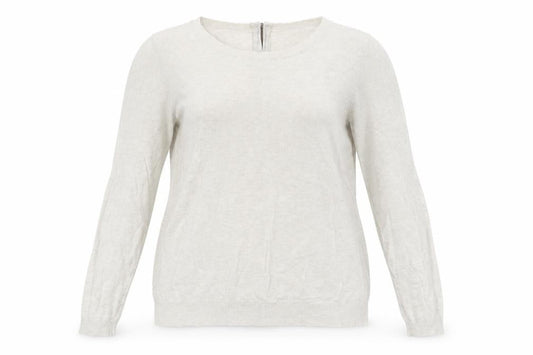 Womens UK Size 14 Papaya Grey Pullover Jumper