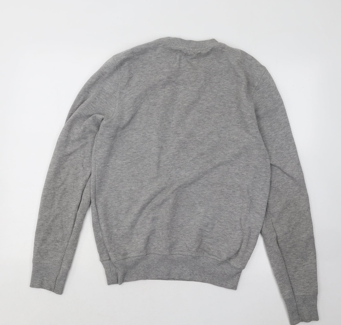 Mens UK Size S River Island Grey Pullover Sweatshirt