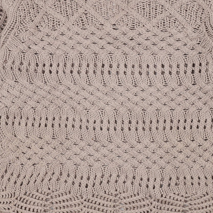 Womens UK Size S Amaryllis Brown Pullover Jumper