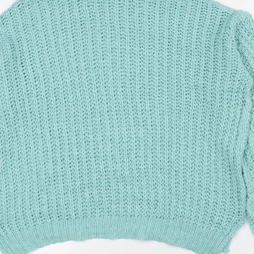 Womens UK Size 12 Select Blue Pullover Jumper