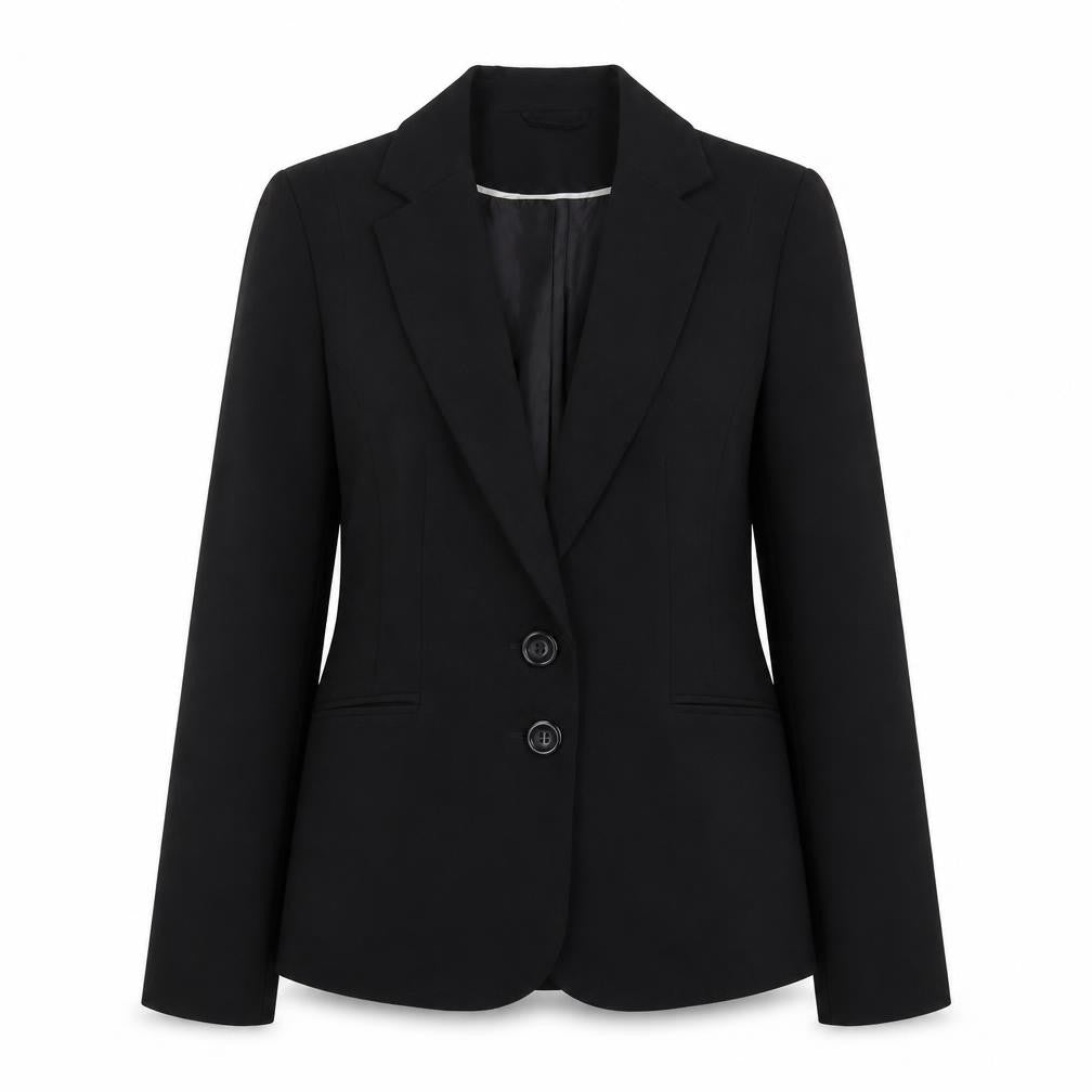 Womens UK Size 12 F&F Regular Black Blazer