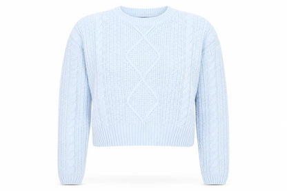 Womens UK Size S Atmosphere Blue Pullover Jumper